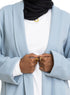 Baby Blue RD - Ribbed L - Feather Jacket - Khotwh